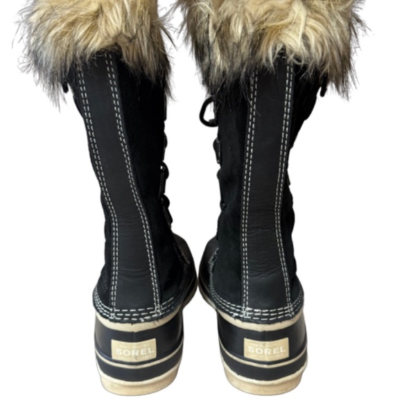 Sorel Joan of Arctic Women’s Waterproof Winter Boots Size US 6 in Black Quarry - Picture 5 of 7
